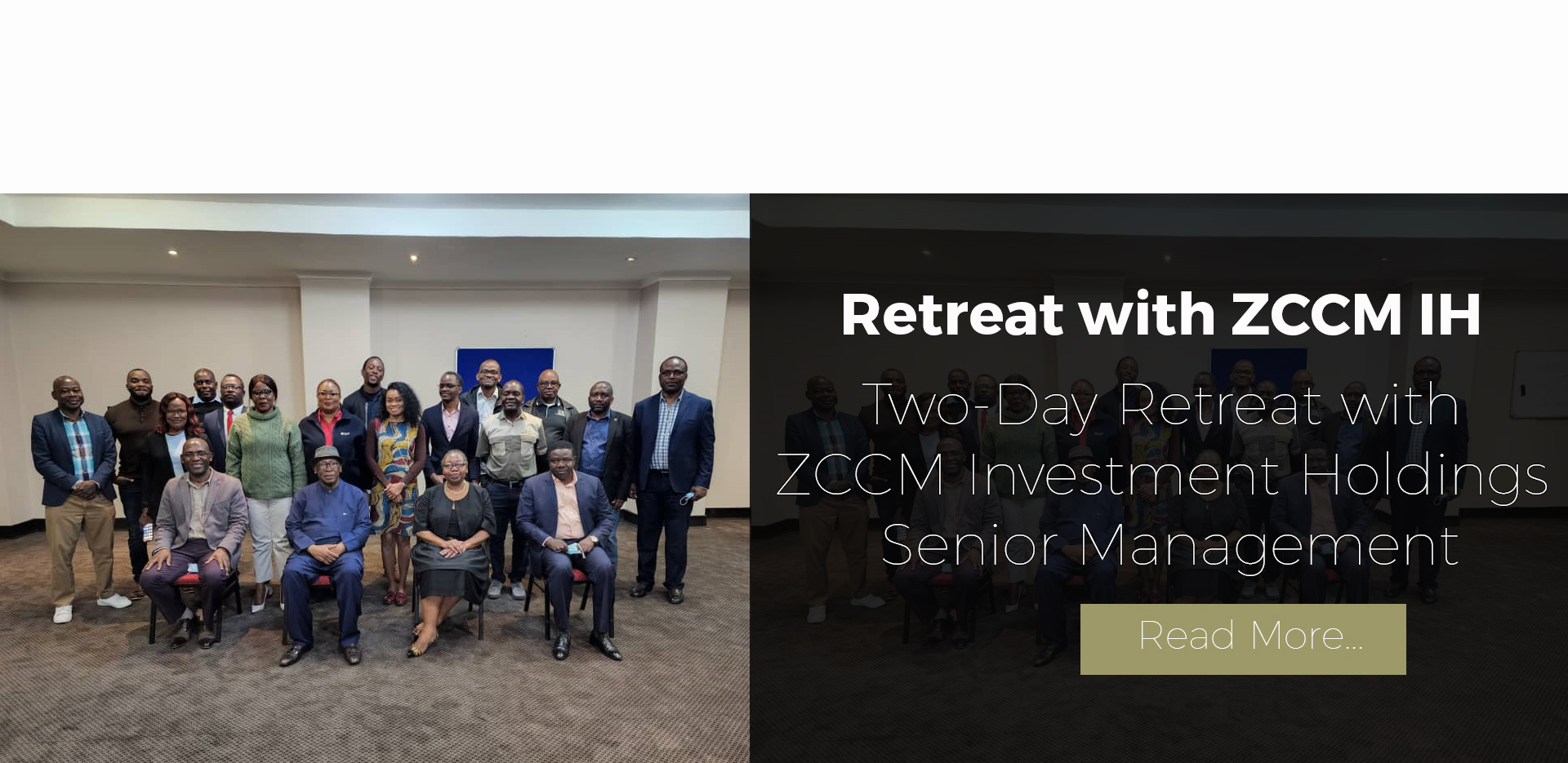 Retreat with  ZCCM Investment Holdings  Senior Management